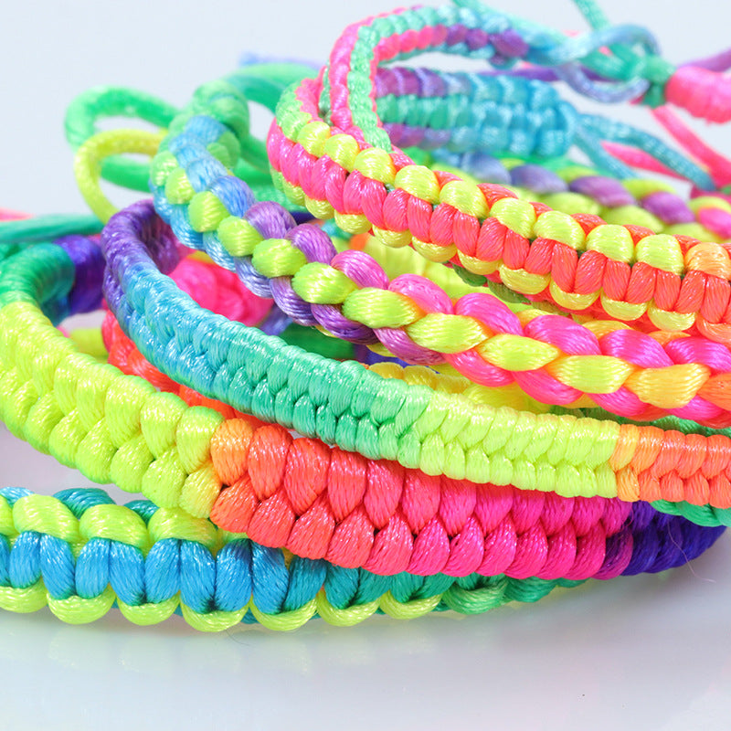 Wholesale Color Thread Hand Made Bracelet